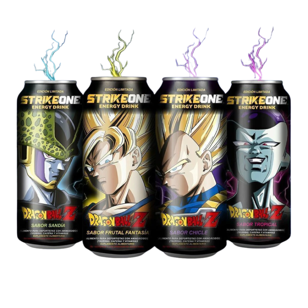 ENERGY DRINK DRAGON BALL PACK X 4