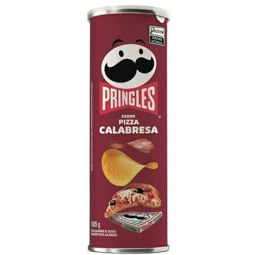 PRINGLES PIZZA DE CALABRESA - 105G