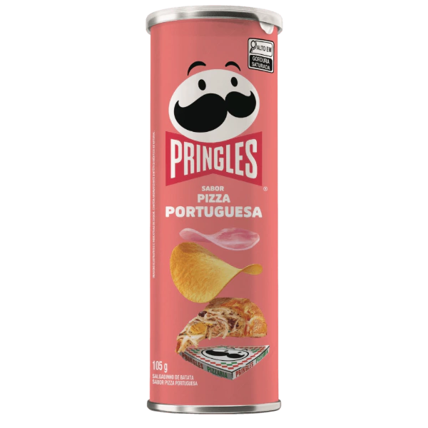 PRINGLES PIZZA PORTUGUESA - 105G
