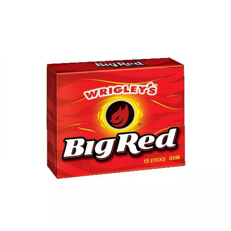 WRIGLEY BIG RED CINNAMON 15 STICKS GUM