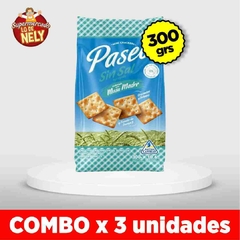 Galletitas crackers sin sal PASEO X300GRS combox3 - comprar online