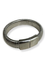 BRACELETE TEXTURAS MALHA PRATEADO - comprar online