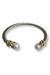 BRACELETE CHAPISCADO PONTAS PÉROLAS
