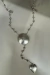 COLAR TERÇO RELICÁRIO NOSSA SENHORA E CORAÇÃO