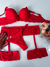 Kit sensual Safira (vermelho) - loja online