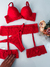 Kit sensual Safira (vermelho) - comprar online