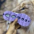 Prophecy Knit X WK Branco/Roxo - Linho Imports