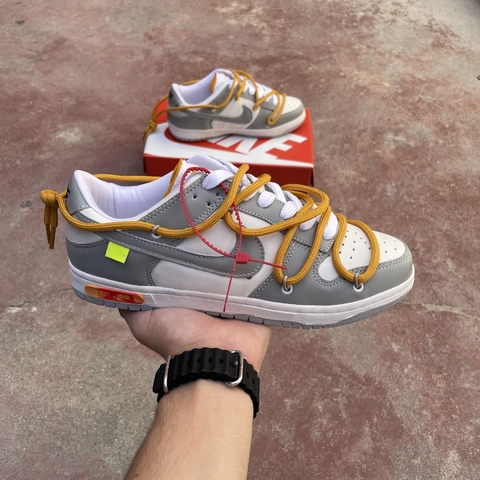 Off White x Nike Dunk “Yellow Gray” - comprar online