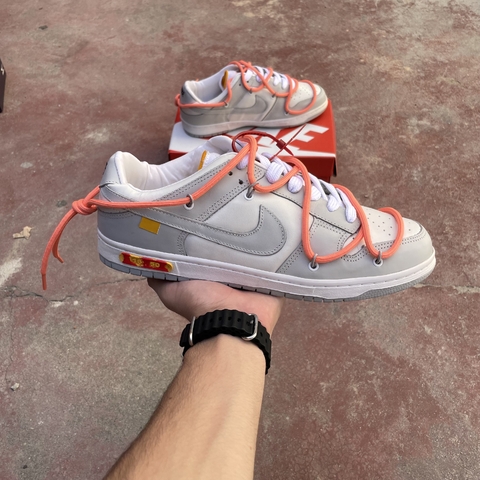 Off White x Nike Dunk “Orange Gray” - comprar online