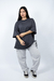 Remera oversize grey - tienda online