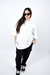Remera oversize white - Krakenshop