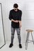 Camisa cuello mao - Krakenshop
