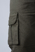 Pantalon cargo mistic verde