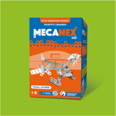 Juego para armar metálico, avión