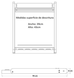 PIZARRA DE MESA - comprar online