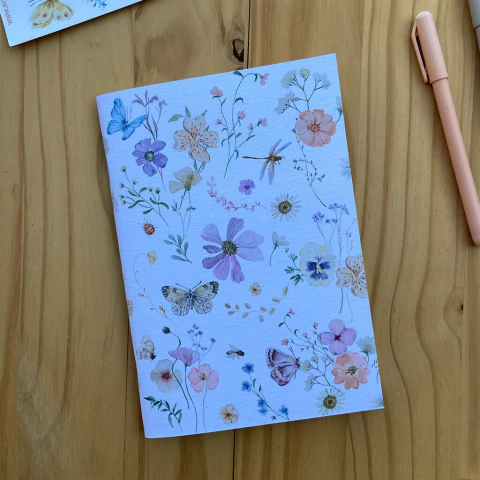 Caderno Capa Flexível A5 - Doce Primavera - comprar online