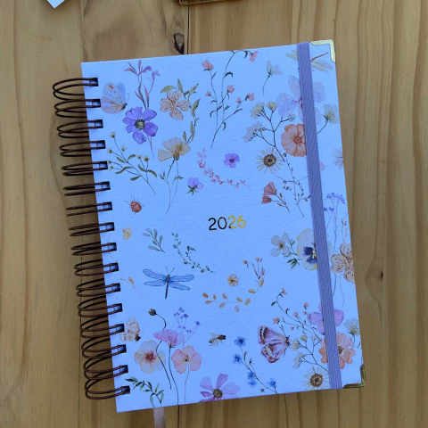 Agenda Tradicional 2026 - Doce Primavera - comprar online