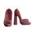 PEEP TOE MEIA-PATA SALTO BLOCO CHELLY DOLL (DIVERSAS CORES) - buy online