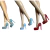 SCARPIN MEIA-PATA SALTO AGULHA CHELLY DOLL (DIVERSAS CORES) - buy online
