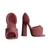 PEEP TOE SALTO BLOCO CHELLY DOLL (DIVERSAS CORES) on internet