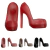 SCARPIN MEIA-PATA SALTO AGULHA CHELLY DOLL (DIVERSAS CORES)
