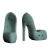 SCARPIN MEIA-PATA SALTO AGULHA CHELLY DOLL (DIVERSAS CORES) on internet
