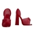 PEEP TOE SALTO BLOCO CHELLY DOLL (DIVERSAS CORES) - buy online