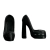 SCARPIN MEIA-PATA SALTO BLOCO CHELLY DOLL (DIVERSAS CORES) na internet
