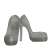 SCARPIN MEIA-PATA SALTO AGULHA CHELLY DOLL (DIVERSAS CORES) on internet