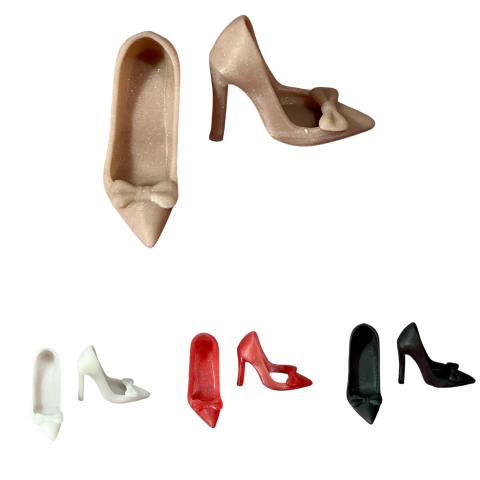 SCARPIN C/ LAÇO SALTO AGULHA CHELLY DOLL (DIVERSAS CORES) - buy online