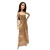 VESTIDO LONGO ALÇA CRUZADA CETIM (DIVERSAS CORES) - comprar online