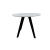 MESA DE CENTRO REDONDA MINIMALISTA - buy online