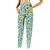 CALÇA SOCIAL FLORAL RETA (DIVERSAS CORES)