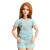 Image of CONJUNTO BERMUDA + BLUSA MANGA BUFANTE (DIVERSAS CORES)