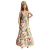 VESTIDO BUSTO FRANZIDO FLORAL (DIVERSAS CORES) - comprar online