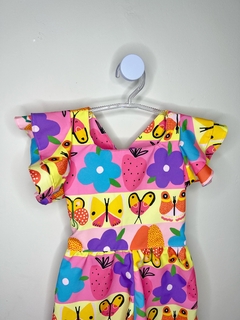 Macaquinho July borboletas - comprar online