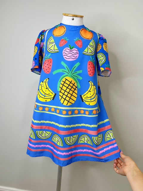vestido salada de frutas