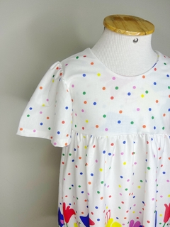 Vestido flor de mangue - comprar online