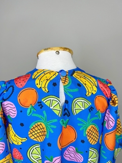 vestido salada de frutas na internet
