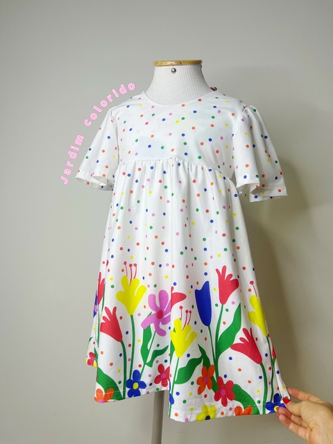 Vestido flor de mangue
