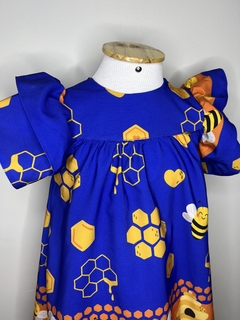 Vestido abelhas - Jujubinha Kids Style
