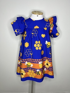 Vestido abelhas na internet