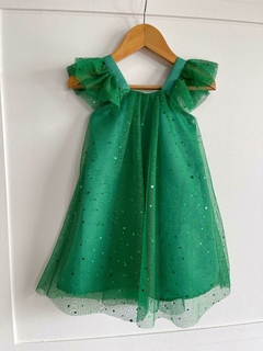 Vestido fada verde na internet