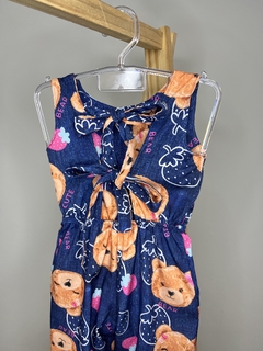 Macacão ursinho - Jujubinha Kids Style