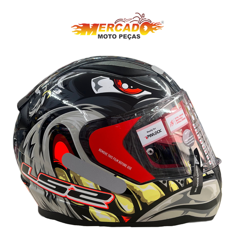 CAPACETE LS2 SPOX PRETO