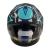 CAPACETE XTROY COSMIC PRETO/TIFANNY na internet