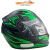 CAPACETE EBF SPARK FLASH VERDE E PRATA FOSCO - comprar online