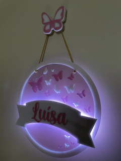 Led borboleta - Personalize como quiser - loja online