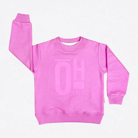 Buzo Rústico Ohlala Rosa - comprar online