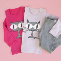 Remera ML Gato Esfinge